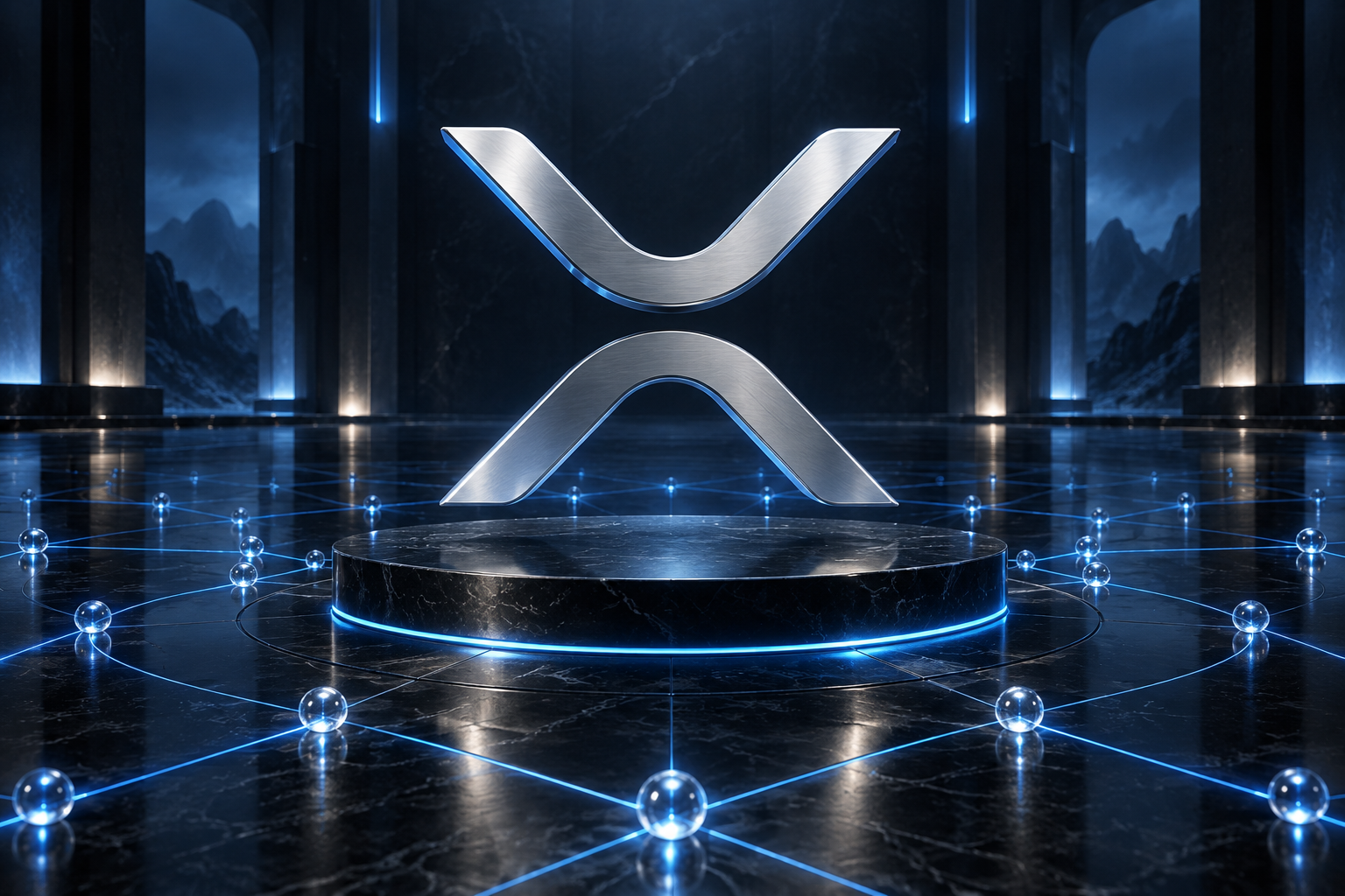 XRP digital sculpture
